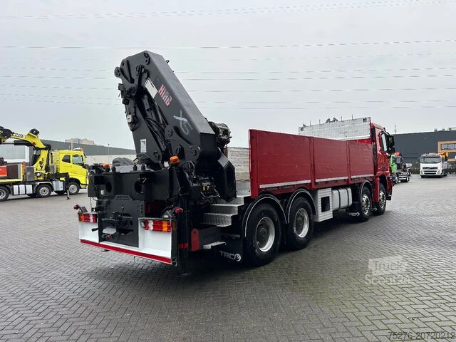 Vinç kamyonu Mercedes-Benz Actros 4151 V8 8x4 Hiab 477 E-6, Winch Euro 5