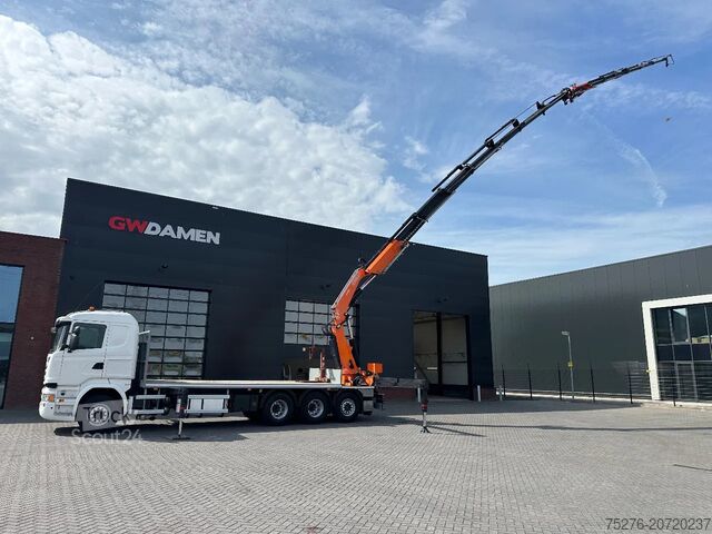Vrachtwagen met kraan Scania R490 8x4 Tridem Fassi F660 + Fly Jib Euro 6