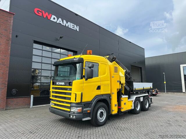 Zware belasting Scania R164-580 V8 6x4 Tractor unit Palfinger PK 56002...