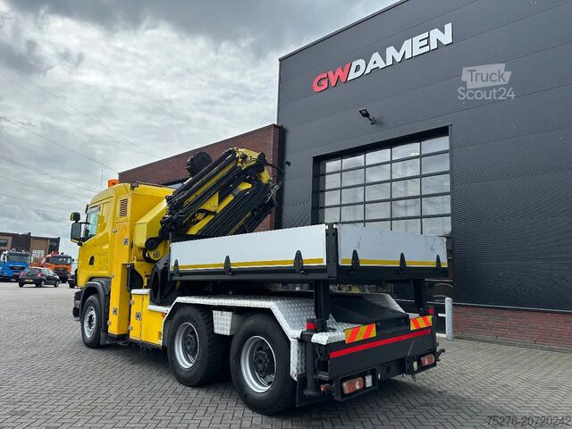 Zware belasting Scania R164-580 V8 6x4 Tractor unit Palfinger PK 56002...