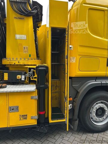 Zware belasting Scania R164-580 V8 6x4 Tractor unit Palfinger PK 56002...