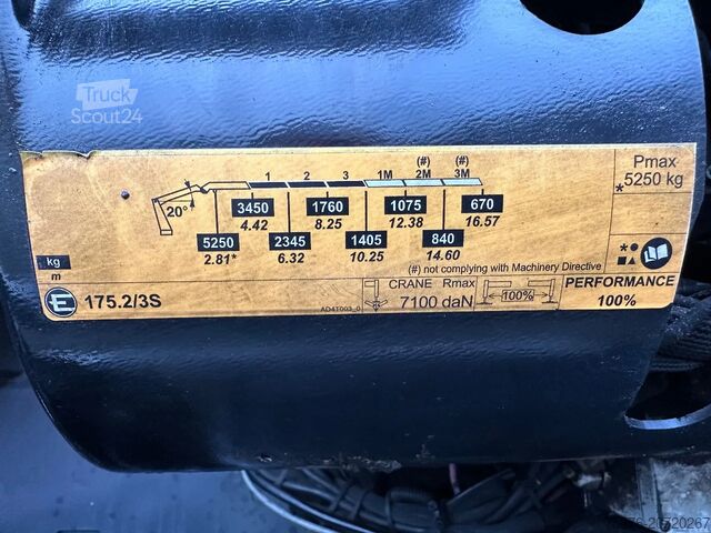 Kipper met kraan Mercedes-Benz Arocs 3243 8x4 Tridem Kipper/Kraan Euro 6