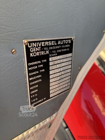 Platforma ładunkowa Scania 50 L5046 4X2 CLASSIC OLDTIMER OPEN BOX TRUCK