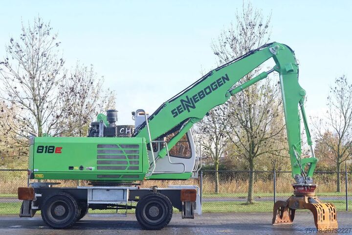 Оборудование для обработки материалов Sennebogen 818 E K9 ULM | SORTING GRAB | GOOD TIRES
