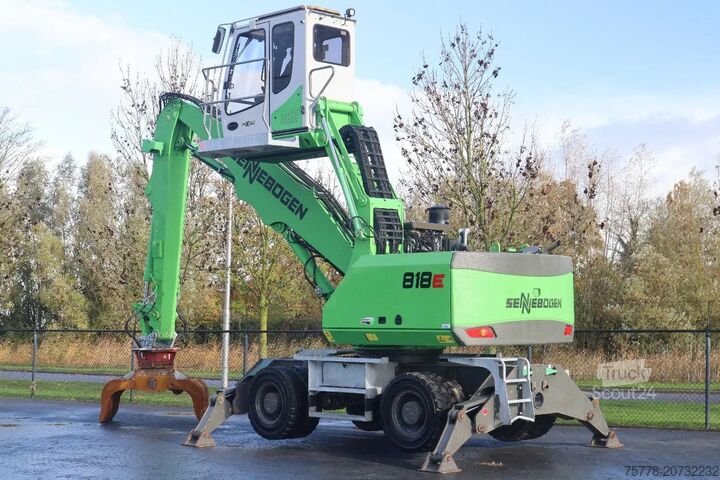 Bager na točkovima Sennebogen 818 E K9 ULM | SORTING GRAB | GOOD TIRES