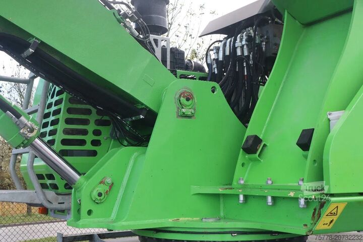 Bager na točkovima Sennebogen 818 E K9 ULM | SORTING GRAB | GOOD TIRES