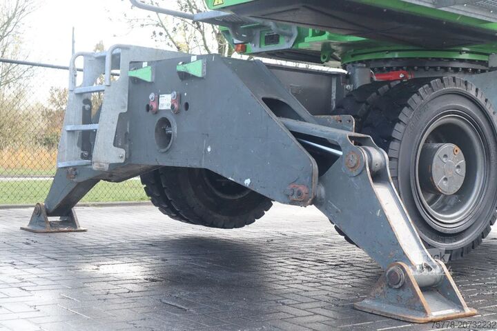 Bager na točkovima Sennebogen 818 E K9 ULM | SORTING GRAB | GOOD TIRES