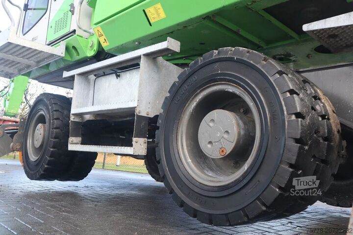 Bager na točkovima Sennebogen 818 E K9 ULM | SORTING GRAB | GOOD TIRES