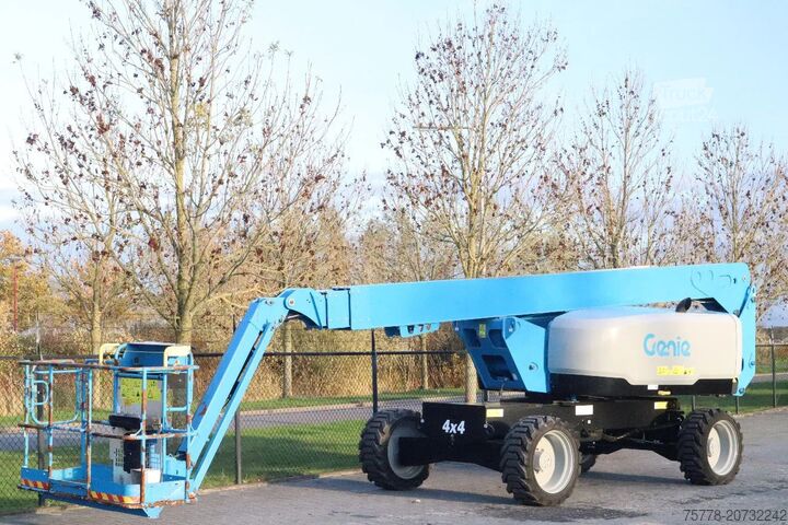 Sujungta teleskopinė darbo platforma Genie S-80 J | 26.5 METER | 300 KG | LOW HOURS