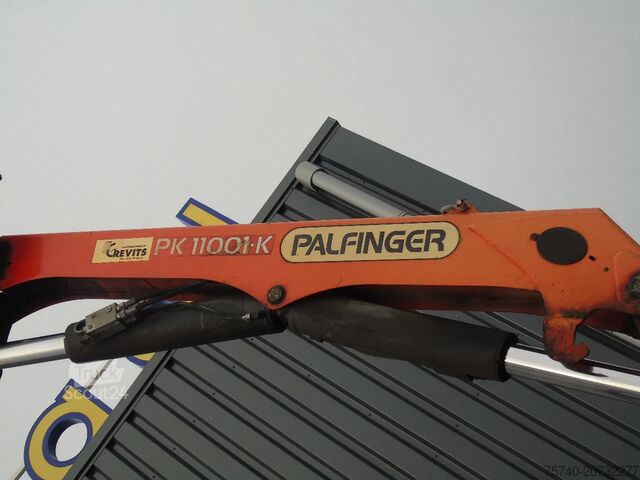 Camión grúa MAN TGM 18.250 + PALFINGER 11.001K + TIPPER + EURO 5