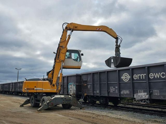 Riteņu ekskavators LIEBHERR A 904-2 C Litronic mit fahrbarer  Kabine, Klima