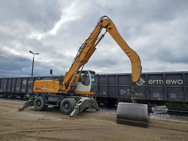 Riteņu ekskavators LIEBHERR A 904-2 C Litronic mit fahrbarer  Kabine, Klima