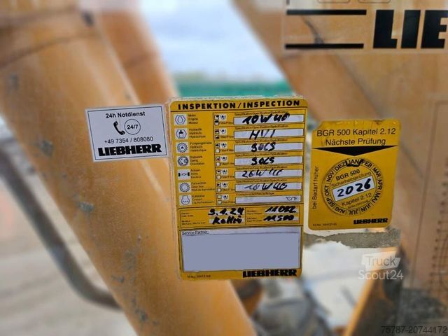 Riteņu ekskavators LIEBHERR A 904-2 C Litronic mit fahrbarer Kabine, Klima