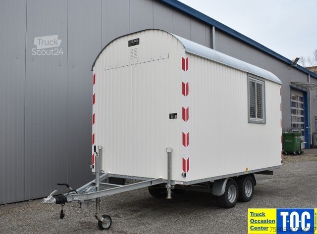 Remolque  Rubag AT400 Bauwagen mobiles Büro