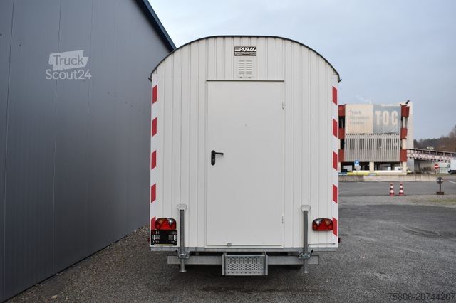 Remolque  Rubag AT400 Bauwagen mobiles Büro