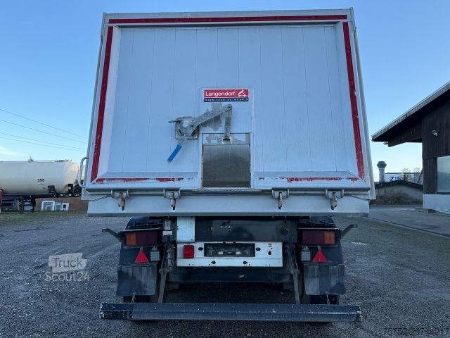 Напівпричіп-самоскид LANGENDORF 32m Alu - Mulde, Camaro elektr.