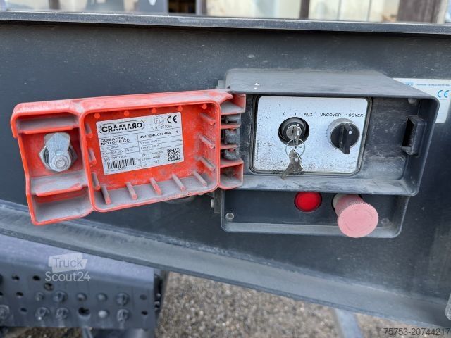 Напівпричіп-самоскид LANGENDORF 32m Alu - Mulde, Camaro elektr.