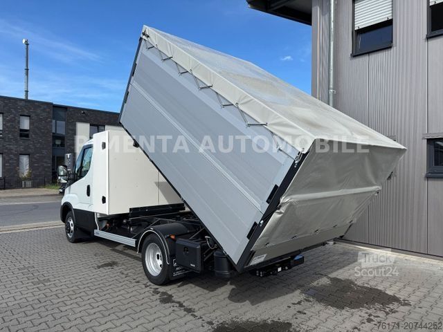 Driezijdige kipper bestelwagen IVECO Daily 50C18H 3SKIPPER AHK PLANE KIST LED AKTION