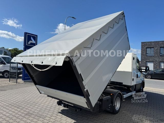 Driezijdige kipper bestelwagen IVECO Daily 50C18H 3SKIPPER AHK PLANE KIST LED AKTION