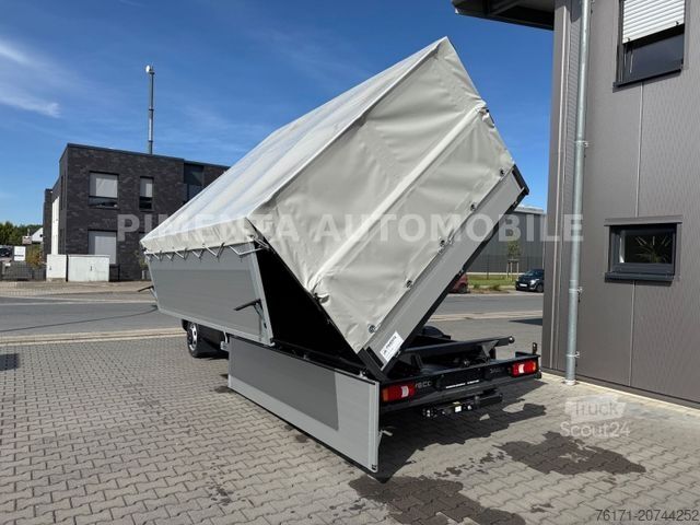 Driezijdige kipper bestelwagen IVECO Daily 50C18H 3SKIPPER AHK PLANE KIST LED AKTION