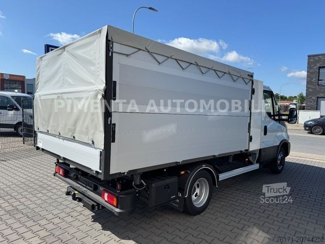 Furgón volquete trilateral IVECO Daily 50C18H 3SKIPPER AHK PLANE KIST LED AKTION
