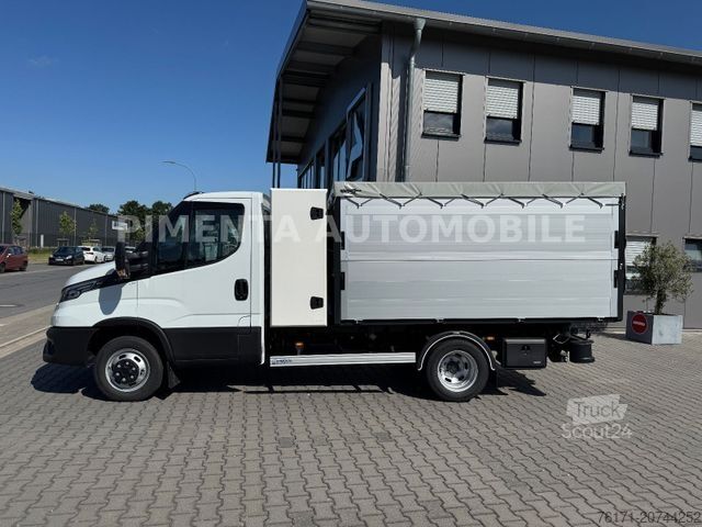 Driezijdige kipper bestelwagen IVECO Daily 50C18H 3SKIPPER AHK PLANE KIST LED AKTION