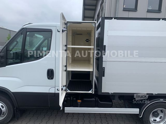 Driezijdige kipper bestelwagen IVECO Daily 50C18H 3SKIPPER AHK PLANE KIST LED AKTION