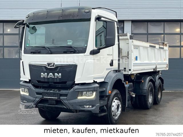 Саміоскид MAN 33.470 6x4 Meiller Bordmatik/mieten,mietkaufen