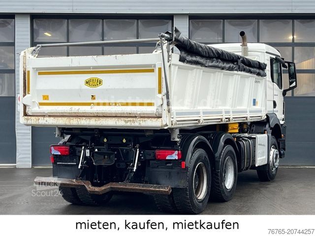 Саміоскид MAN 33.470 6x4 Meiller Bordmatik/mieten,mietkaufen