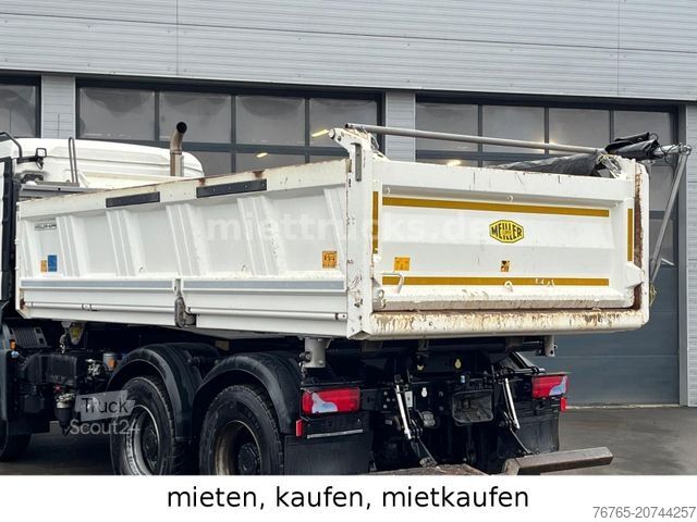 Саміоскид MAN 33.470 6x4 Meiller Bordmatik/mieten,mietkaufen