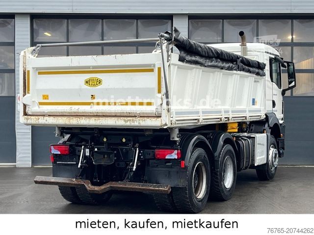 Трьохсторонній самоскид MAN 33.470 6x4  Meiller Bordmatik/mieten,mietkaufen