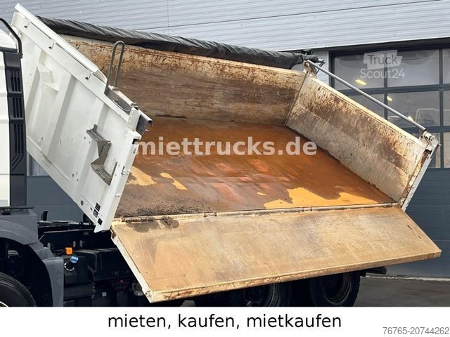 Трьохсторонній самоскид MAN 33.470 6x4  Meiller Bordmatik/mieten,mietkaufen