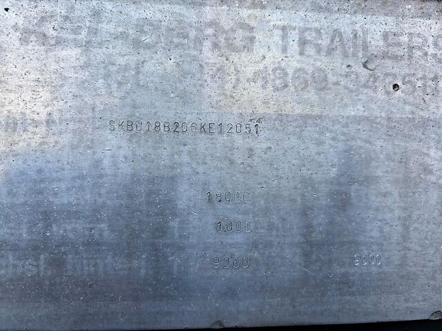 Kiepaanhangwagen Kel-Berg D18-2 Muldenkipper