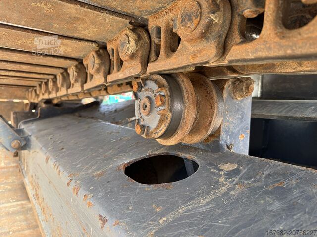 Grävmaskin med larvband Doosan DX140LC-5 - CE / Verachtert CW30 - GP edge bucket