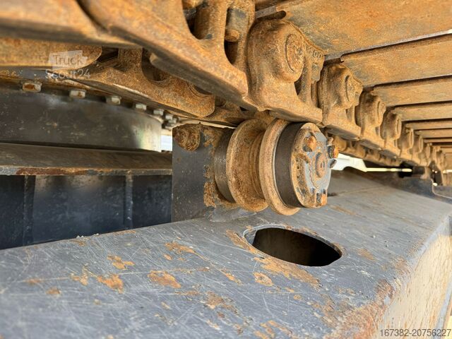 Grävmaskin med larvband Doosan DX140LC-5 - CE / Verachtert CW30 - GP edge bucket