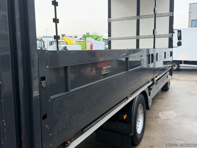 Flaklastbil med kapell MERCEDES-BENZ Atego 1530 Pritsche/Plane, Palfinger Lbw, Edscha