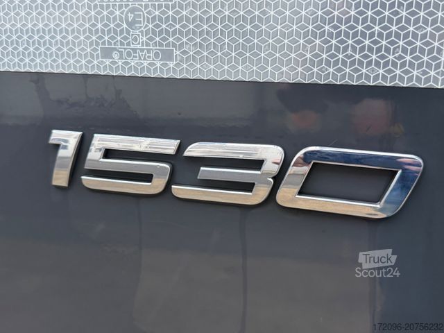 Flaklastbil med kapell MERCEDES-BENZ Atego 1530 Pritsche/Plane, Palfinger Lbw, Edscha