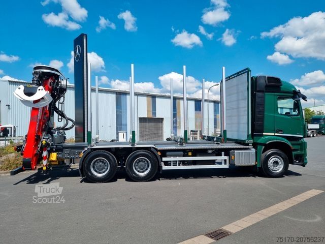 Timberbil MERCEDES-BENZ Arocs 2651 L 6x4 Palfinger Epsilon TZ12-98