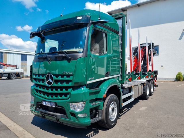 Timberbil MERCEDES-BENZ Arocs 2651 L 6x4 Palfinger Epsilon TZ12-98