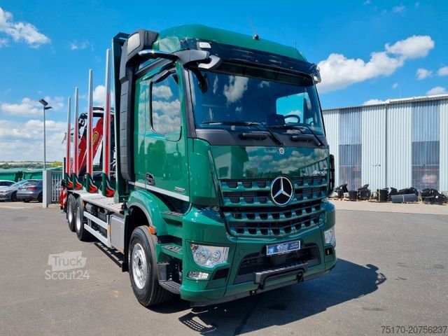 Timberbil MERCEDES-BENZ Arocs 2651 L 6x4 Palfinger Epsilon TZ12-98