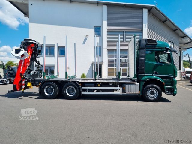 Timberbil MERCEDES-BENZ Arocs 2651 L 6x4 Palfinger Epsilon TZ12-98