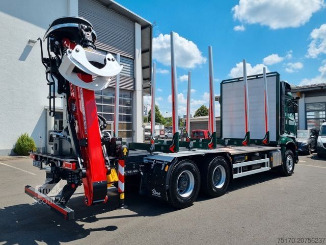 Timberbil MERCEDES-BENZ Arocs 2651 L 6x4 Palfinger Epsilon TZ12-98