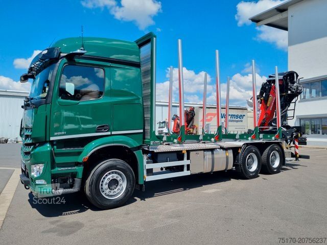 Timberbil MERCEDES-BENZ Arocs 2651 L 6x4 Palfinger Epsilon TZ12-98