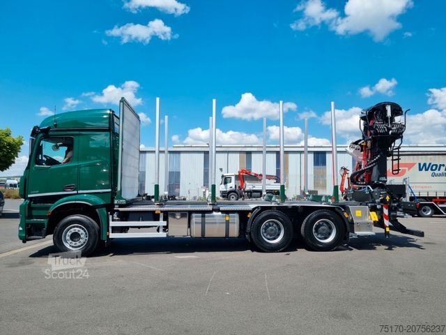 Timberbil MERCEDES-BENZ Arocs 2651 L 6x4 Palfinger Epsilon TZ12-98