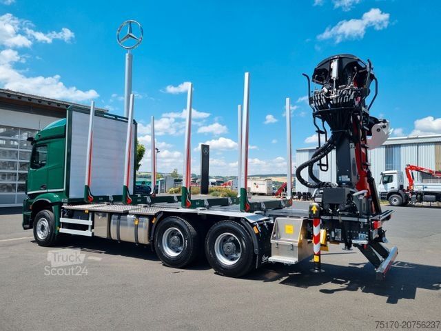 Timberbil MERCEDES-BENZ Arocs 2651 L 6x4 Palfinger Epsilon TZ12-98