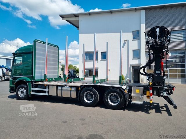 Timberbil MERCEDES-BENZ Arocs 2651 L 6x4 Palfinger Epsilon TZ12-98