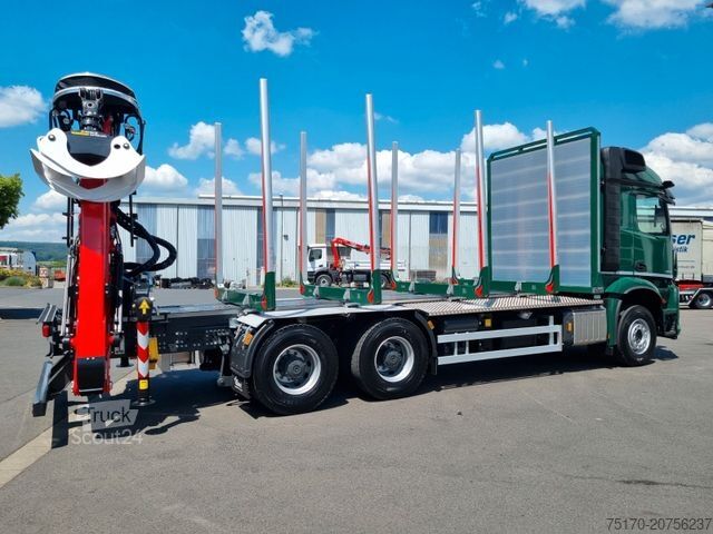 Timberbil MERCEDES-BENZ Arocs 2651 L 6x4 Palfinger Epsilon TZ12-98