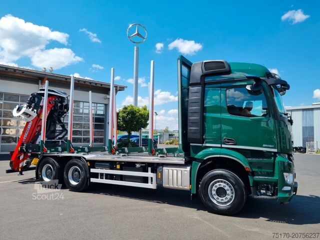 Timberbil MERCEDES-BENZ Arocs 2651 L 6x4 Palfinger Epsilon TZ12-98