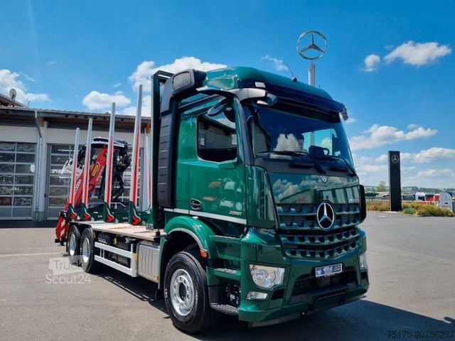 Timberbil MERCEDES-BENZ Arocs 2651 L 6x4 Palfinger Epsilon TZ12-98