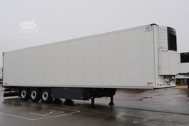Kylsläpvagn SCHMITZ CARGOBULL SKO 24/CARRIER 1550/DOPPELSTOCK/BLUMEN 258tsd km